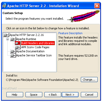 Installing Php In Apache 2.2 Programs