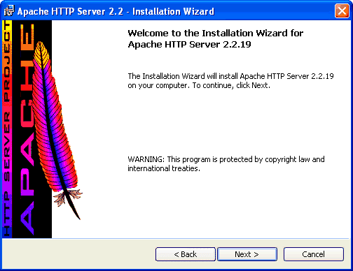 Installing Apache 2.2.19 In Microsoft Windows (Setup)