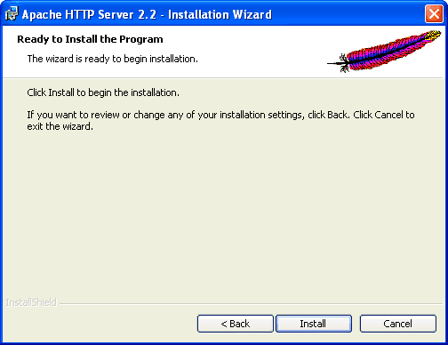 Custom installing of apache 2.2.19