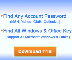 Find account password & Find Windows and Microsoft office product key